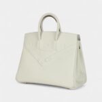 Hermès Birkin Shadow 25 Mushroom Swift Palladium Hardware