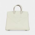 Hermès Birkin Shadow 25 Mushroom Swift Palladium Hardware