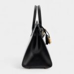 Hermès Black Box Calf Sellier Birkin 25 Gold Hardware