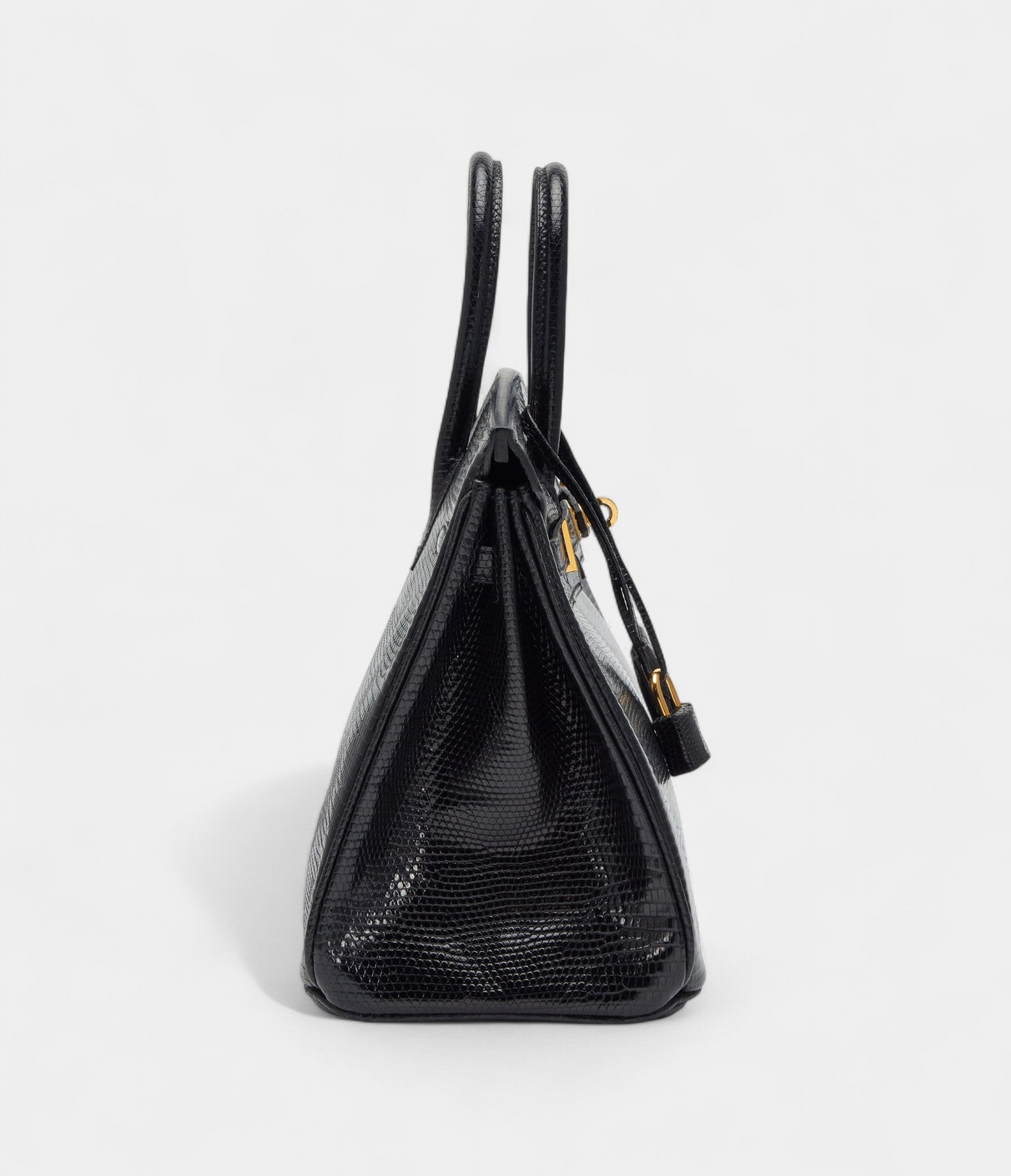 HermesBlackNiloticusLizardBirkin25GoldHardware_3.jpg Hermès Black Niloticus Lizard Birkin 25 Gold Hardware