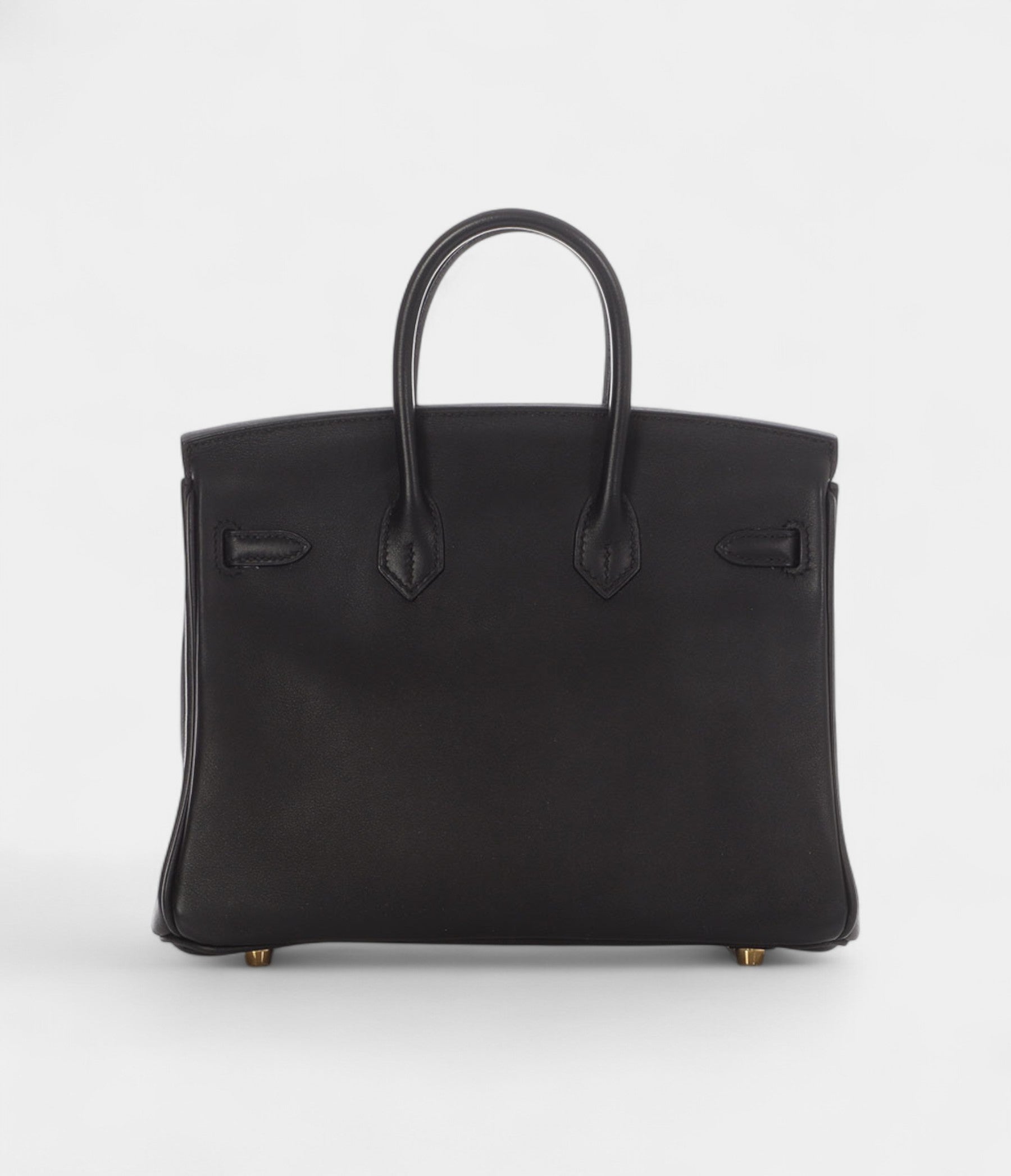 Hermès Black Swift Birkin 25 Gold Hardware