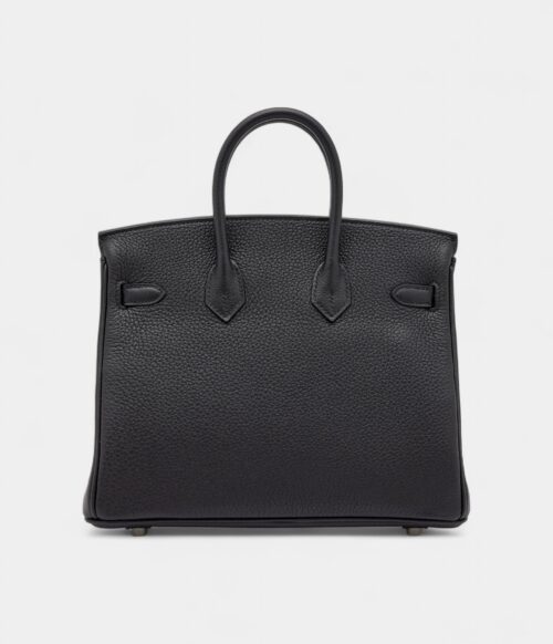 Hermès Black Togo Birkin 25 Palladium Hardware
