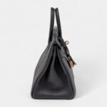 Hermès Black Togo Birkin 25 Rose Gold Hardware