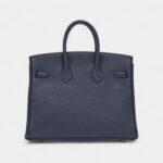 Hermès Bleu Nuit Togo Birkin 25 Gold Hardware Gold Hardware