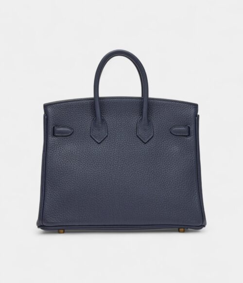Hermès Bleu Nuit Togo Birkin 25 Gold Hardware Gold Hardware