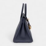 Hermès Bleu Nuit Togo Birkin 25 Gold Hardware Gold Hardware