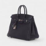 Hermès Bleu Nuit Togo Birkin 25 Palladium Hardware