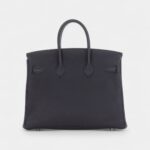 Hermès Bleu Nuit Togo Birkin 25 Palladium Hardware