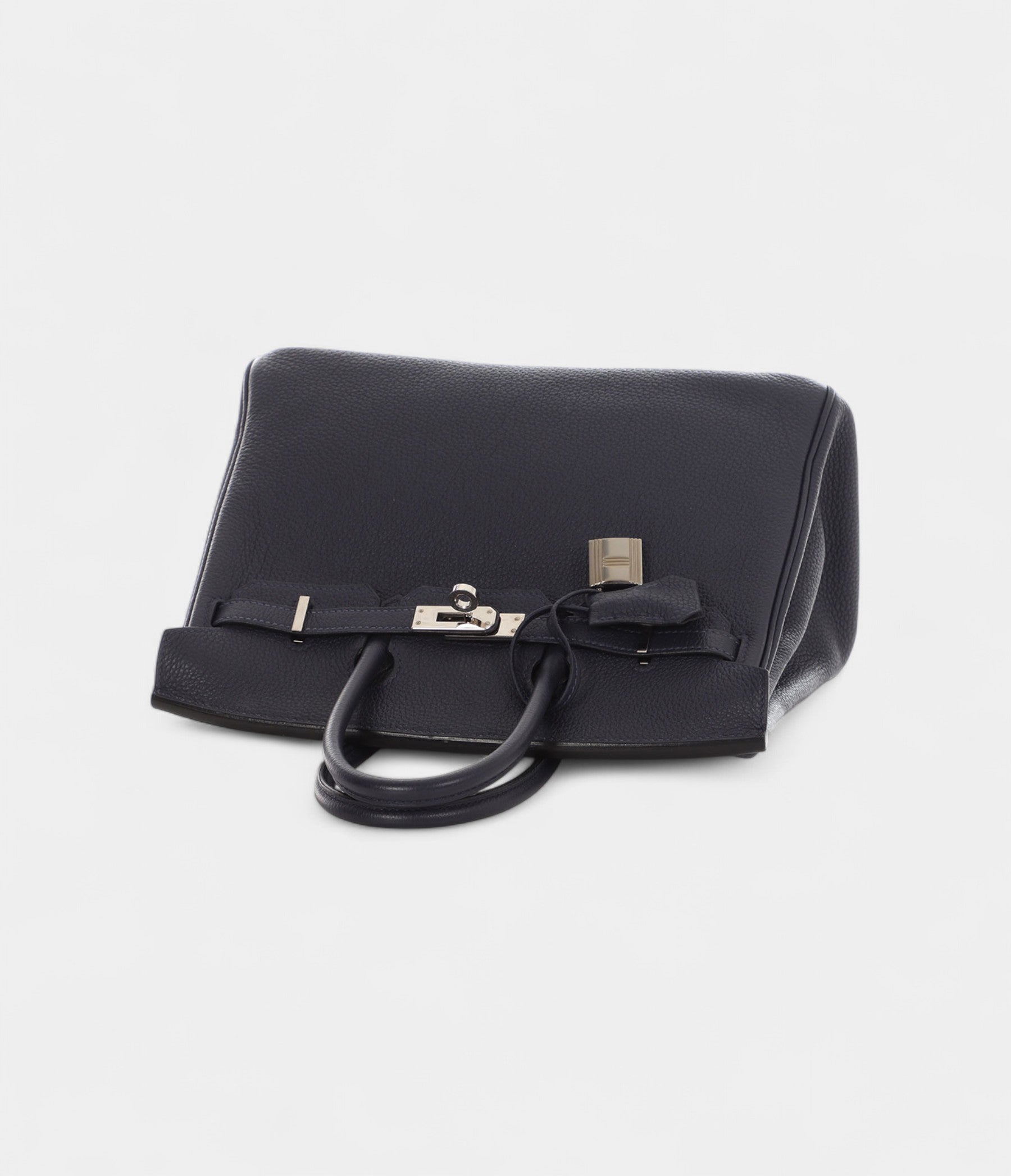 HermesBleuNuitTogoBirkin25PalladiumHardware_6.jpg Hermès Bleu Nuit Togo Birkin 25 Palladium Hardware