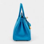 Hermès Bleu Zanzibar Swift Birkin 25 Gold Hardware