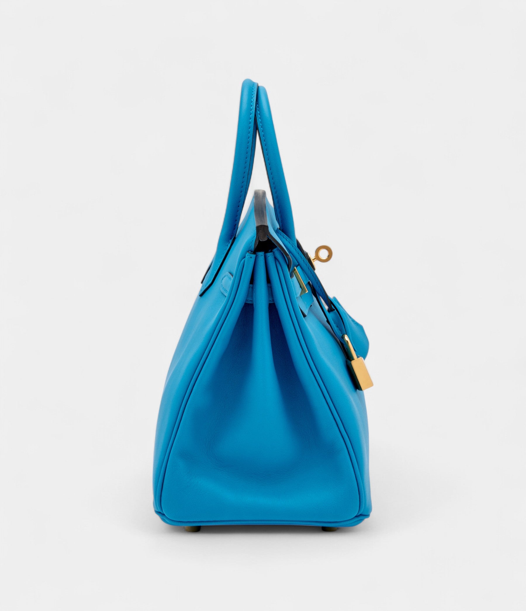 Hermès Bleu Zanzibar Swift Birkin 25 Gold Hardware