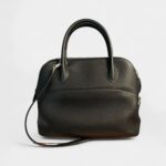 Hermès Bolide 1923 30 Bag in Black Clemence Leather – Handmade Luxury Bag