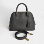 Hermès Bolide 1923 Mini Gris Etain Epsom Leather with Gold Hardware