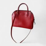 Hermès Bolide 31 Bag in Red Leather – Handmade Crossbody Handbag