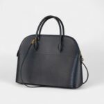 Hermès Bolide 31 Navy Epsom Leather with Gold Hardware