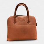 Hermès Bolide 35 Bag in Gold Epsom Leather – Handmade Classic Handbag