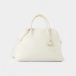 Hermès Bolide 25 Bag in White Leather – Handmade Travel Handbag