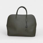 Hermès Bolide 25 Travel Bag in Taupe Clemence Leather