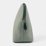 Hermès Bolide Medium Travel Case in Cloud & Mint Cotton