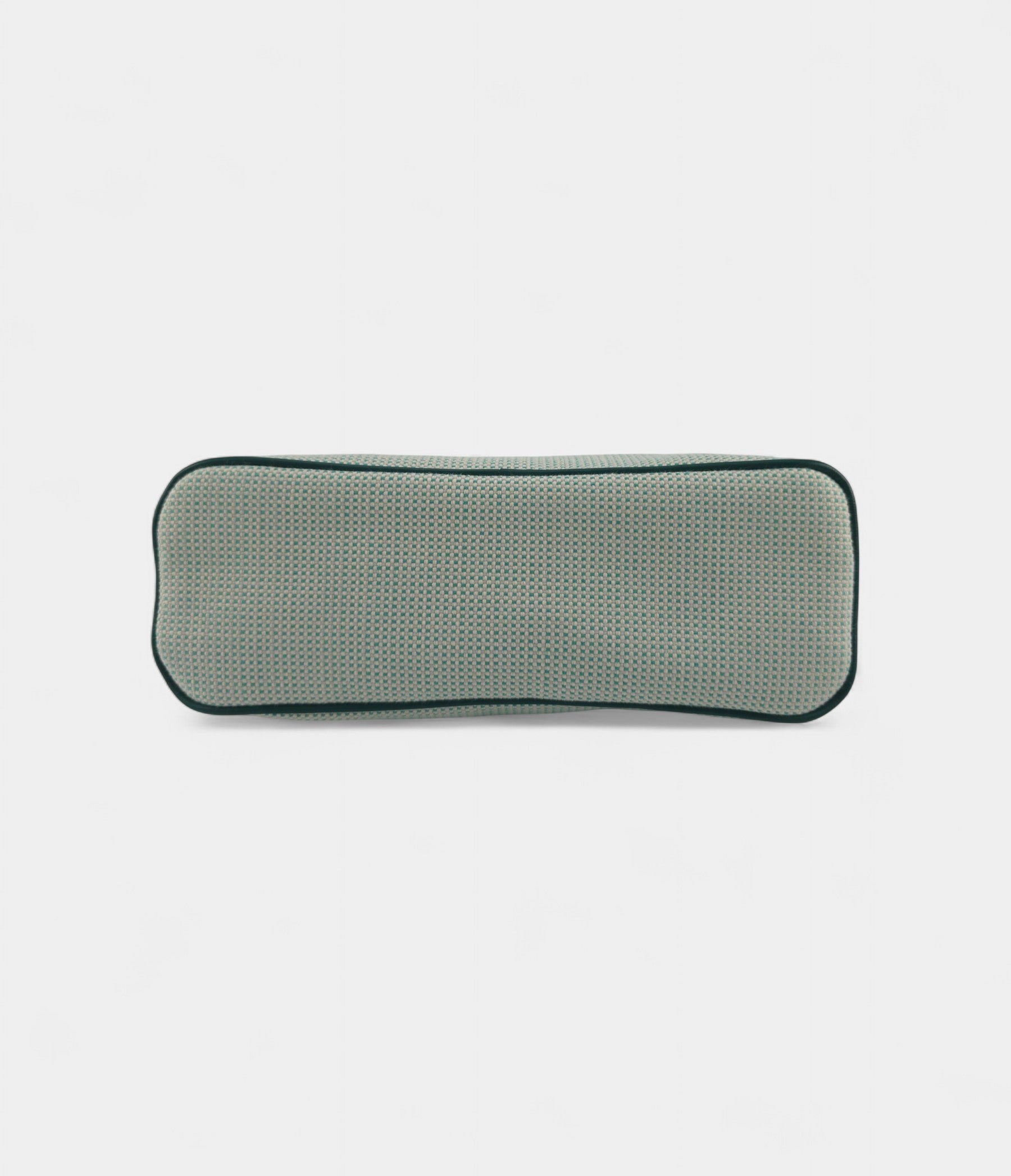 Hermès Bolide Medium Travel Case in Cloud & Mint Cotton