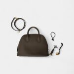 Hermès Bolide Mini Bag in Grey Leather – Handmade with Full Accessories
