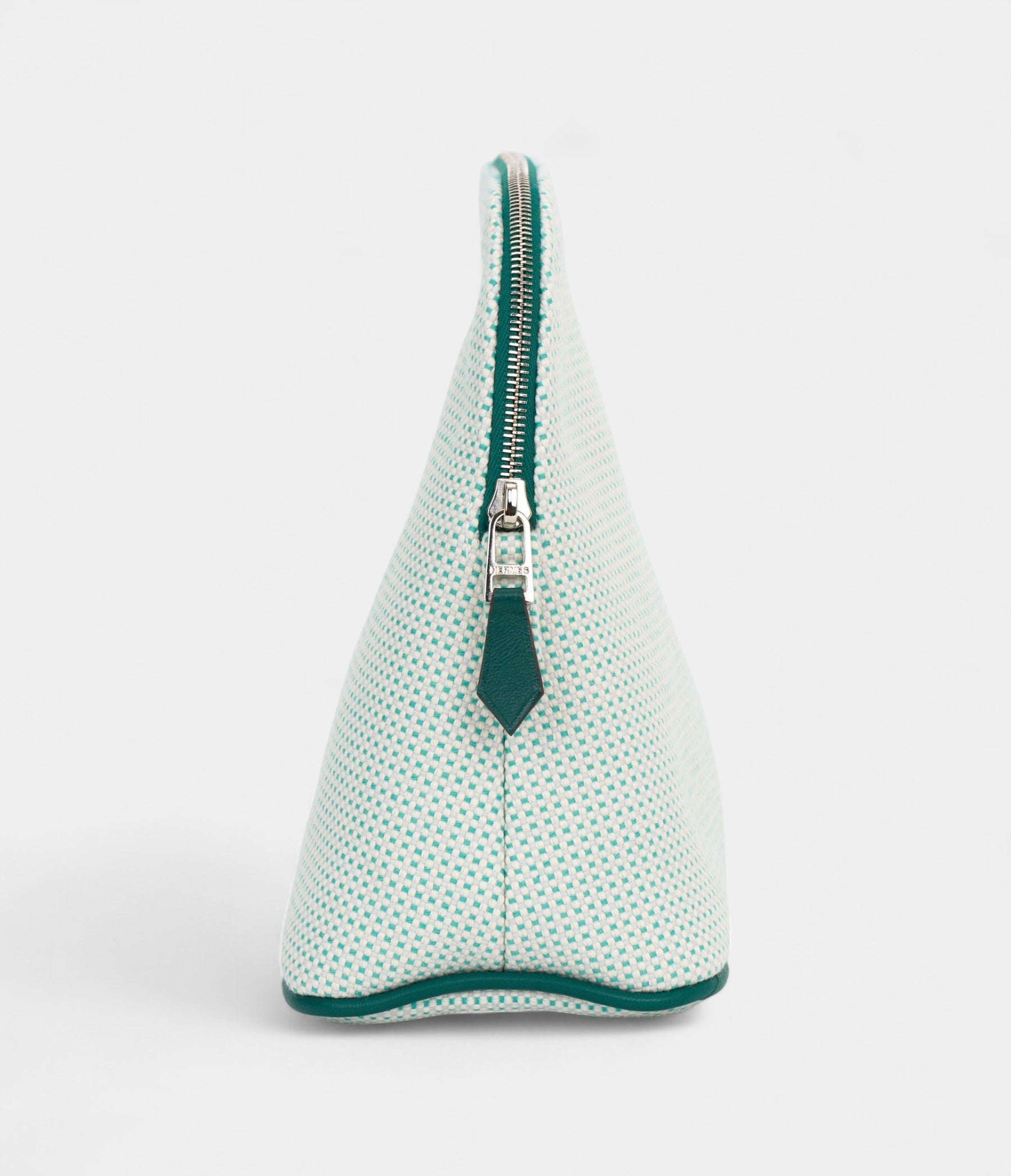 Hermès Bolide Mini Travel Case in Crazy H Green