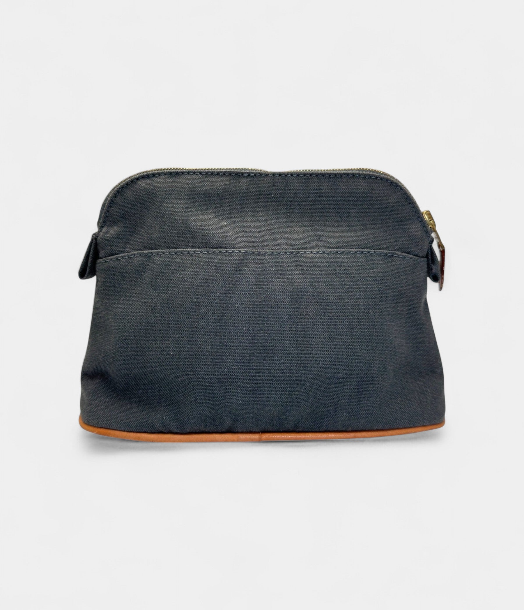 Hermès Bolide Mini Travel Case in Grey Cotton Canvas