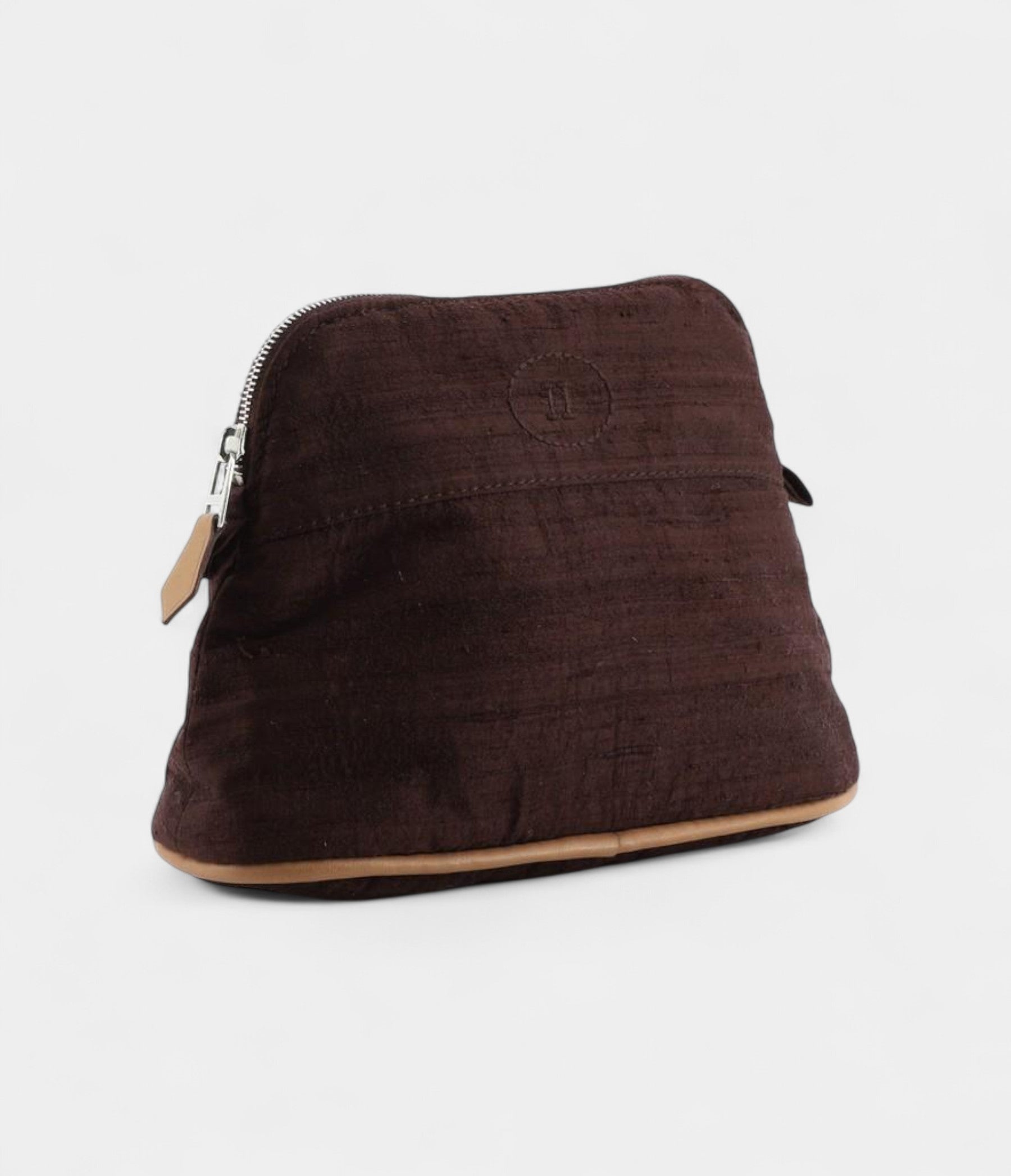Hermès Bolide Mini Travel Case in Textured Silk