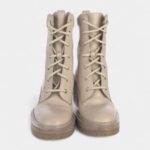 Hermès Bridge Leather Combat Boots A Fusion of Strength and Elegance