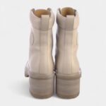 Hermès Bridge Leather Combat Boots A Fusion of Strength and Elegance