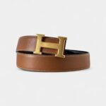 Hermès Brown H Leather Belt Timeless Strength, Iconic Design