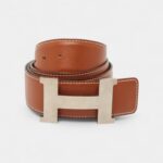 Hermès Brown Leather Belt Classic Warmth with Timeless Versatility