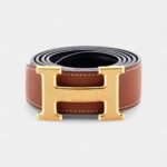 Hermès Brown Leather Belt
