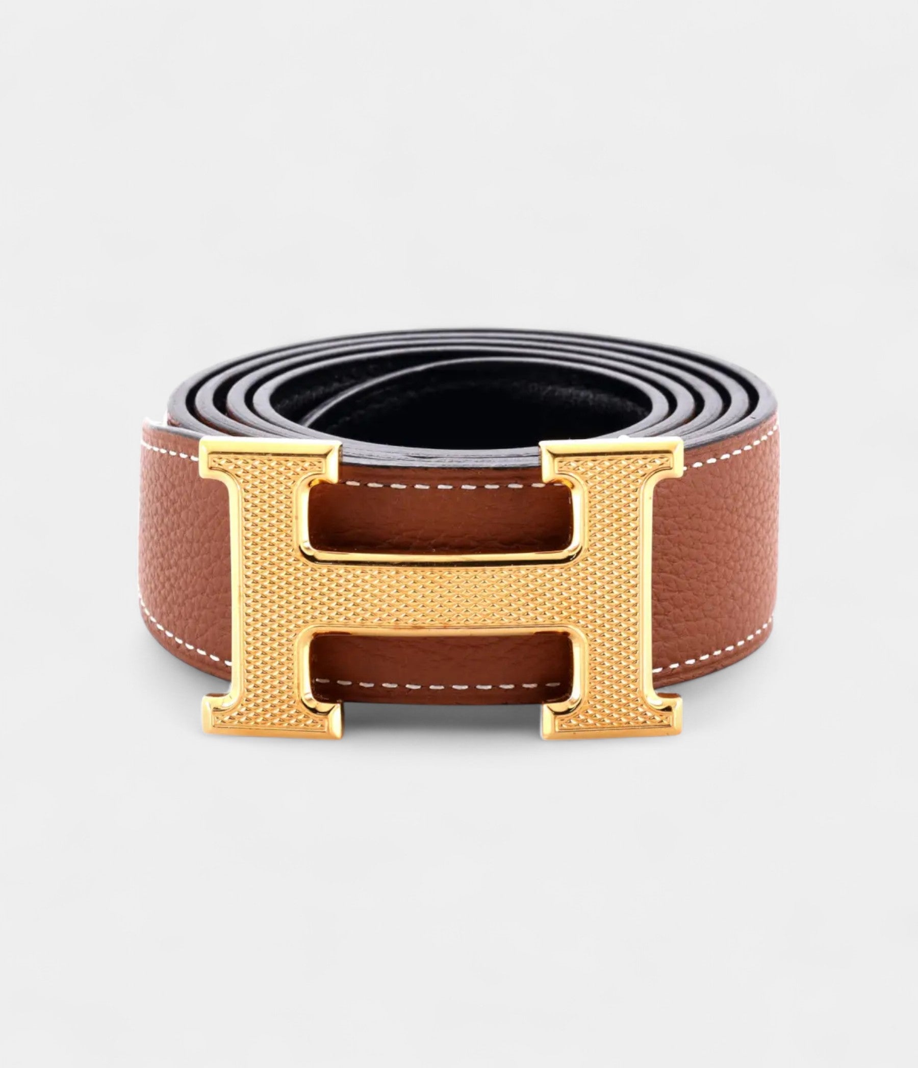 Hermès Brown Leather Belt