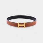 Hermès Brown Leather Belt