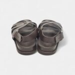 Hermes Brown Leather Takara Slide Slingback Sandals 43 EU