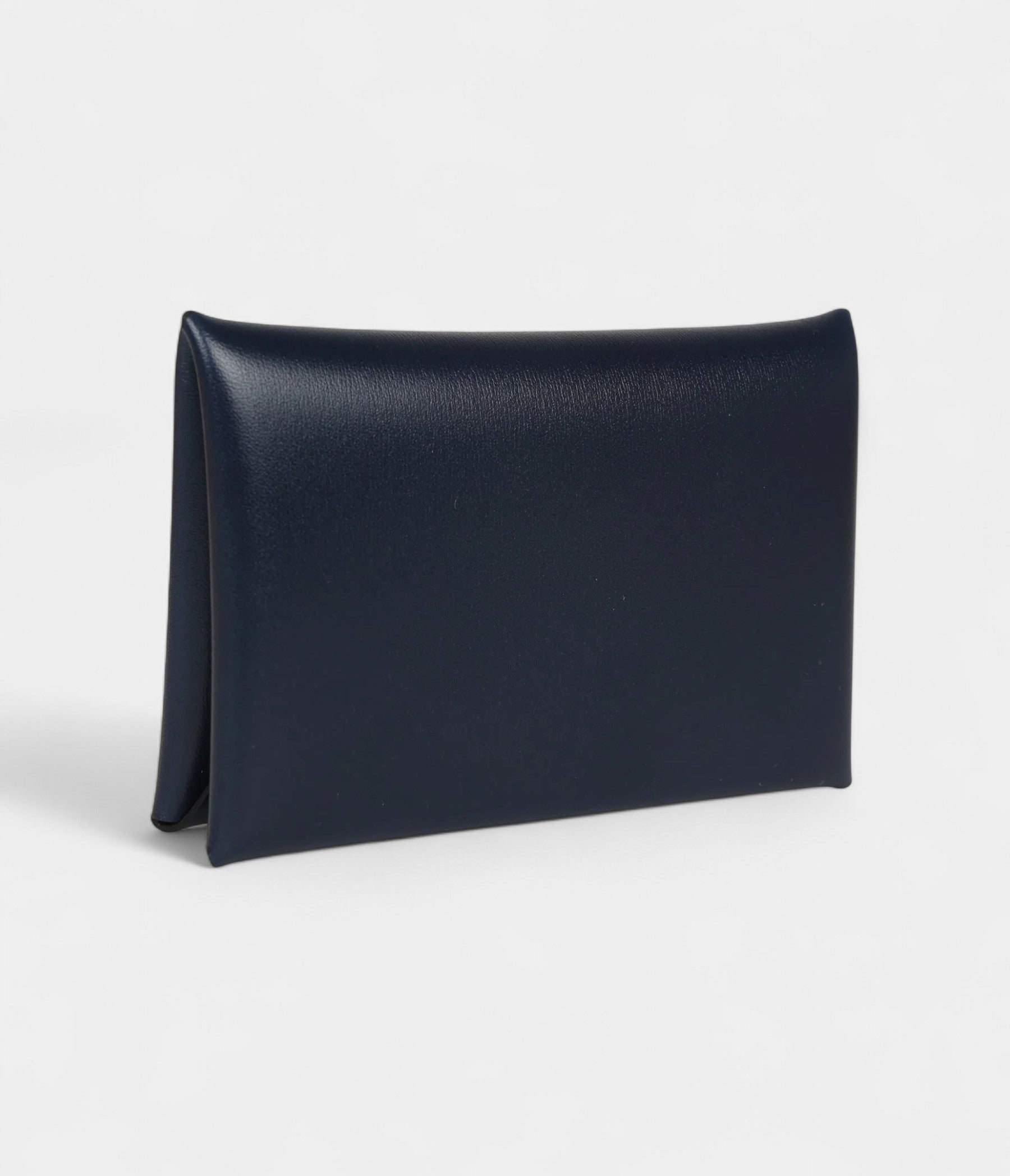 HermesCalviCardHolderBleuAbysseBoxPalladiumHardware_4.jpg Hermès Calvi Card Holder Blue Abysse Box Palladium Hardware