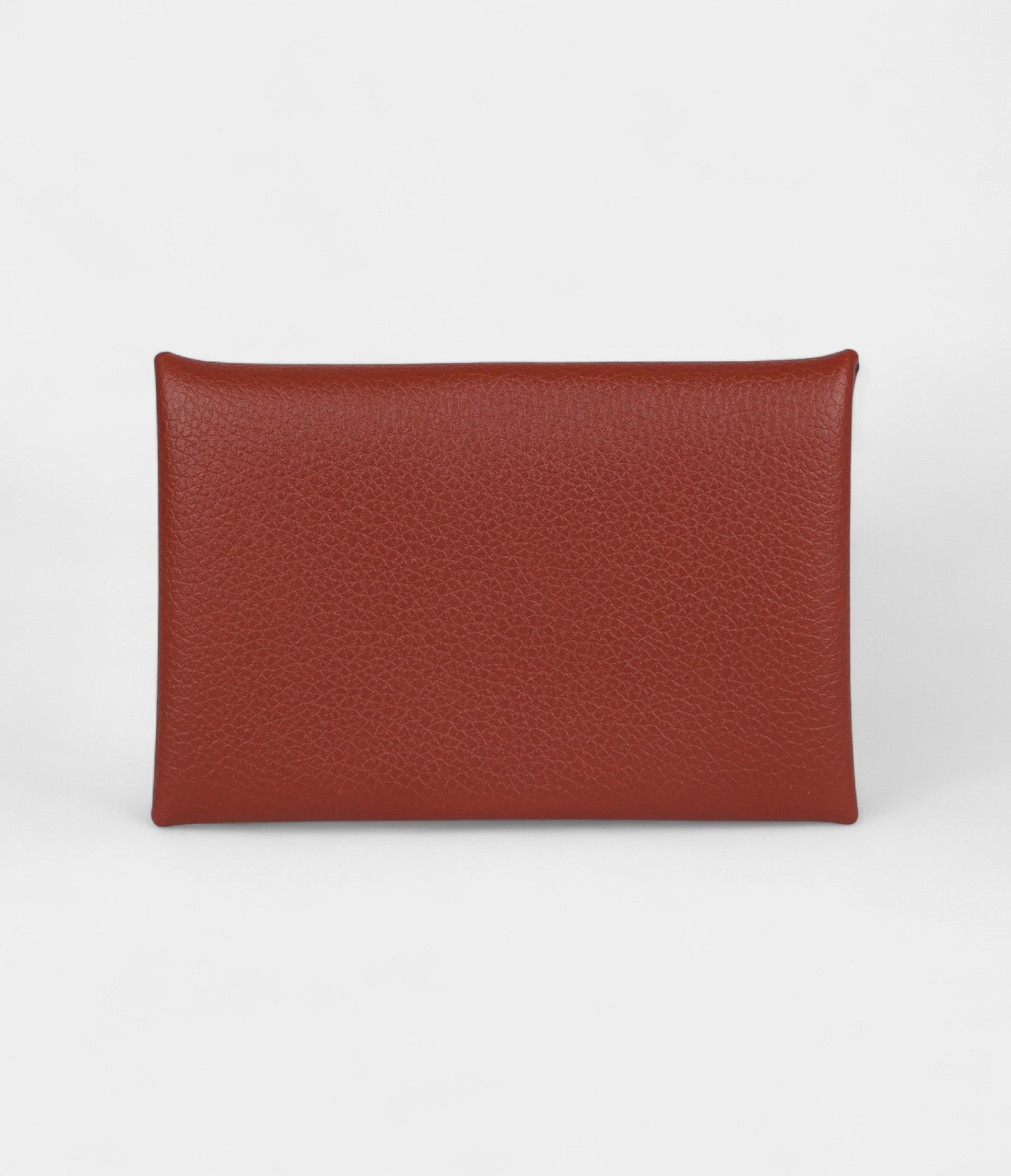 Hermès Calvi Card Holder Cuivre Evercolor Palladium Hardware