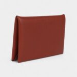 Hermès Calvi Card Holder Cuivre Evercolor Palladium Hardware