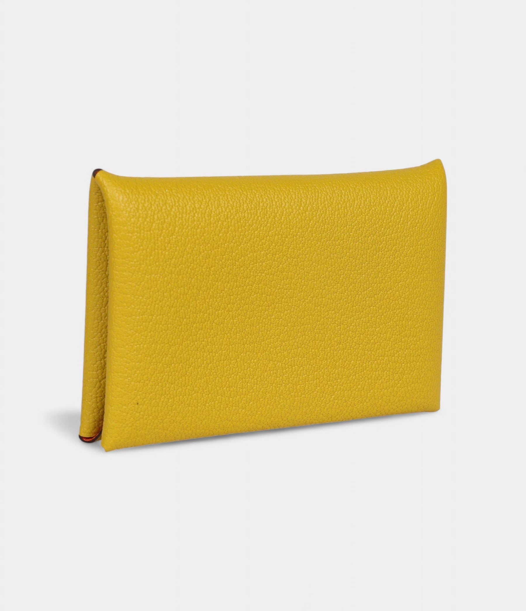 HermesCalviCardHolderCuminVersoChevreMysorePalladiumHardware_1.jpg Hermès Calvi Card Holder Cumin Verso Chevre Mysore Palladium Hardware