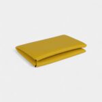 Hermès Calvi Card Holder Cumin Verso Chevre Mysore Palladium Hardware