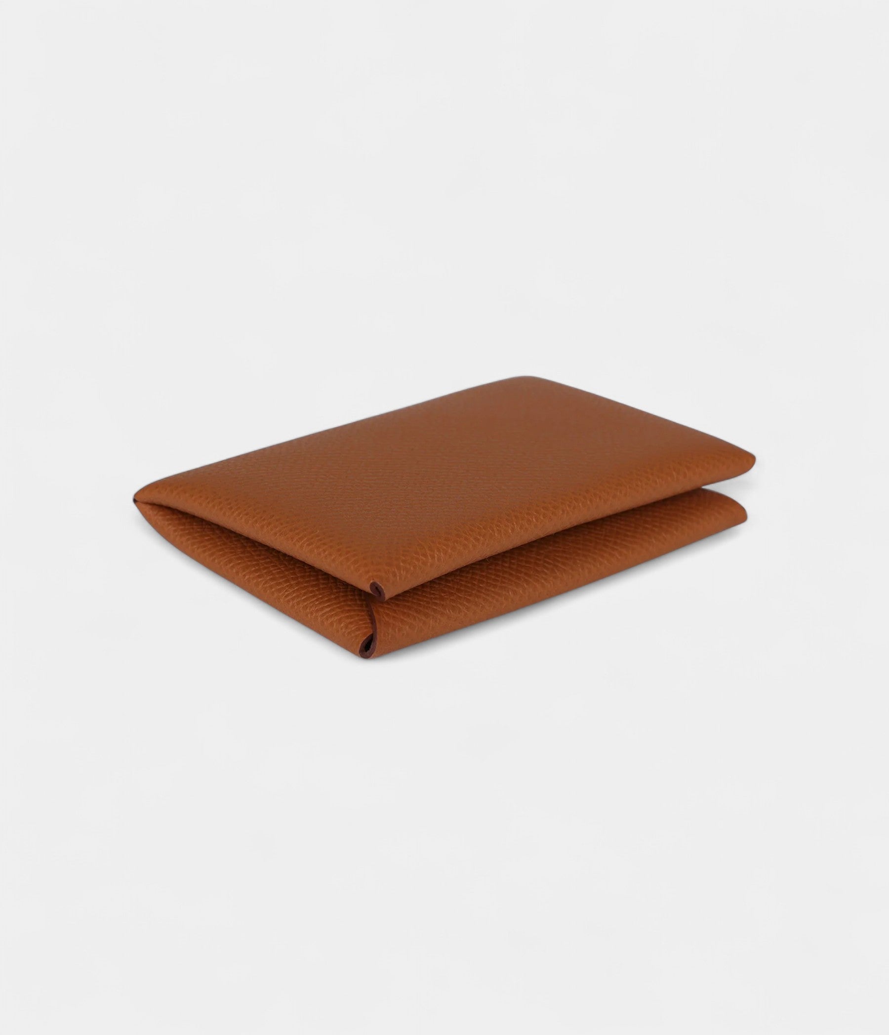 HermesCalviCardHolderGoldEpsomPalladiumHardware_1.jpg Hermès Calvi Card Holder Gold Epsom Palladium Hardware