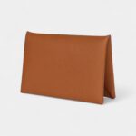 Hermès Calvi Card Holder Gold Epsom Palladium Hardware