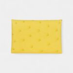Hermès Calvi Card Holder Jaune Citron Ostrich Palladium Hardware