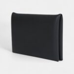 Hermès Calvi Card Holder New Blue Ocean Evercolor Palladium Hardware