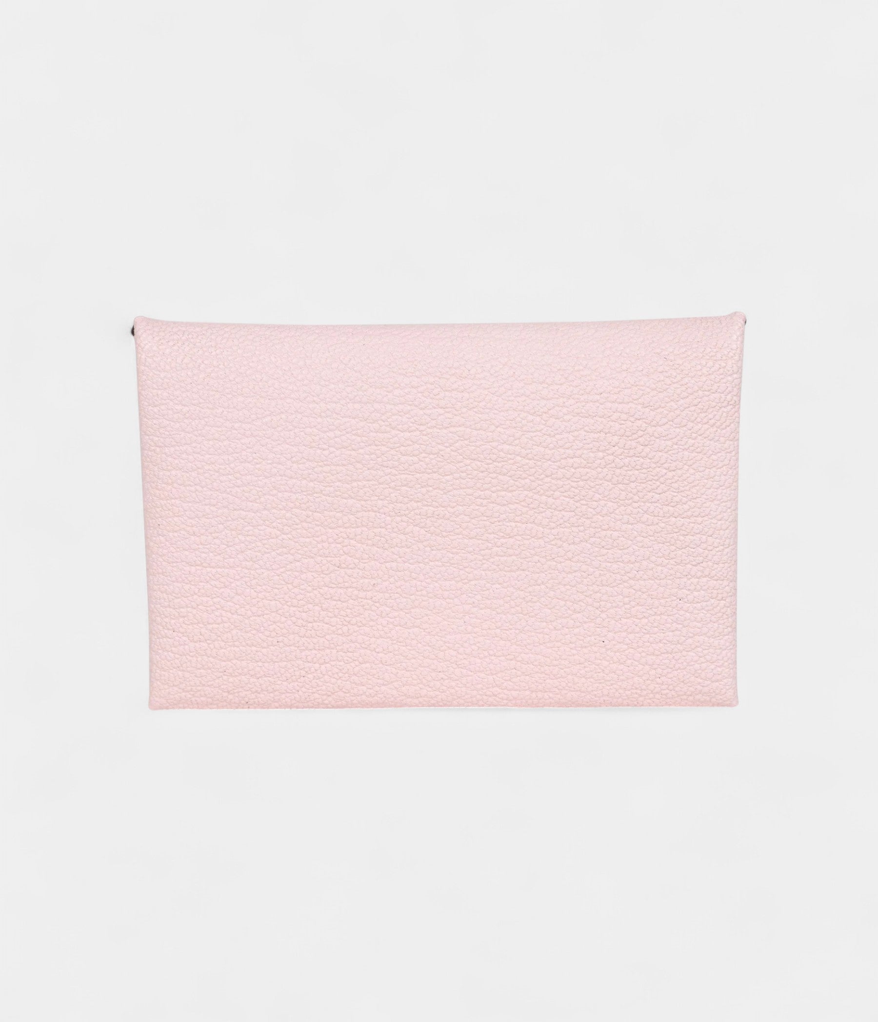HermesCalviCardHolderRoseDarlingChevreMysorePalladiumHardware_1.jpg Hermès Calvi Card Holder Rose Darling Chevre Mysore Palladium Hardware