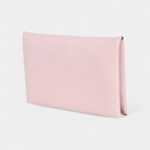 Hermès Calvi Card Holder Rose Darling Chevre Mysore Palladium Hardware