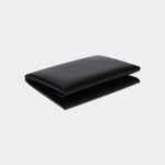 Hermès Calvi Duo Card Holder Black Box Palladium Hardware