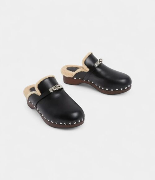 Hermès Carlotta Leather Mules & Clogs A Statement of Effortless Elegance