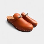Hermès Carlotta Leather Mules & Clogs Timeless Comfort with Sophisticated Flair